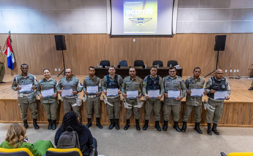 PM celebra 41 anos do BPRv e encerra curso de especialização