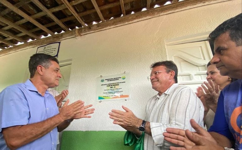 Com avanços na saúde, prefeitura de Branquinha realiza mais um dia de solenidades em comemoração aos 60 anos