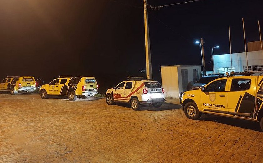 Operação cumpre 20 mandados contra organização criminosa no interior de Alagoas