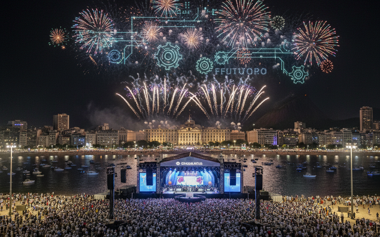 Réveillon 2026 em Copacabana: veja a programação do Palco Rio, com Gil & Ney, Belo, Alcione, João Gomes, Iza e Alok