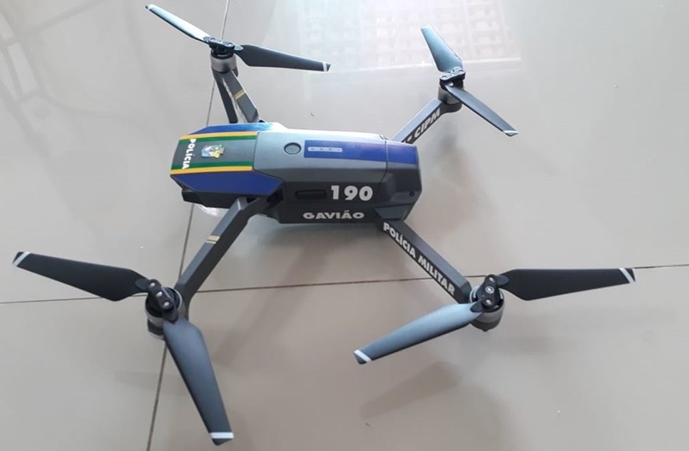 Droner da PM / Foto: SSP/SE