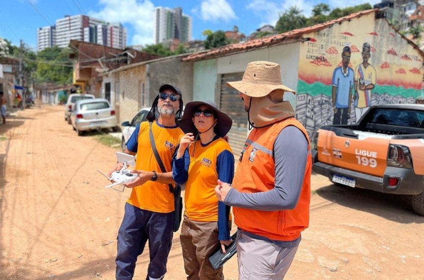 Defesa Civil inicia mapeamento em novas áreas para plano municipal de redução de riscos