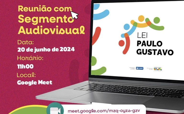 Secult convoca segmento audiovisual para reunião sobre Editais da Lei Paulo Gustavo Alagoas