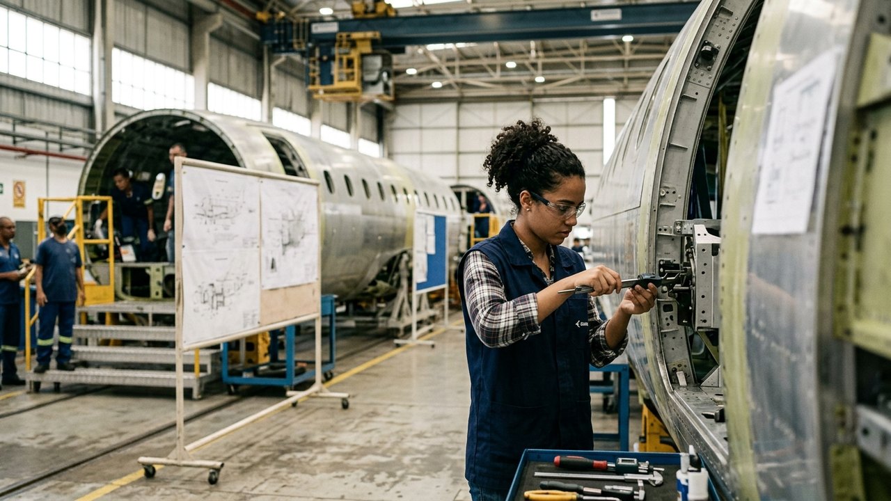 Embraer encerra inscrições para 200 vagas de estágio nesta sexta-feira
