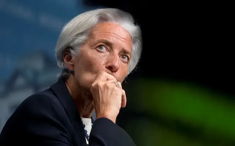 Economia da UE está mais exposta às ameaças crescentes ao livre comércio, diz Lagarde