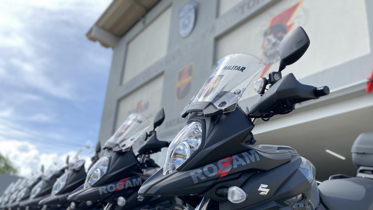 Segurança Pública entrega novas motocicletas ao ROTAM