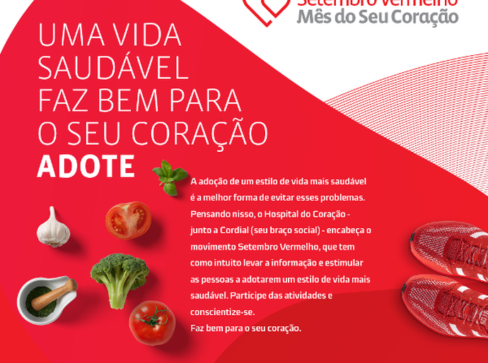 Setembro Vermelho: campanha que alerta para cuidados com o coração chega a Maceió