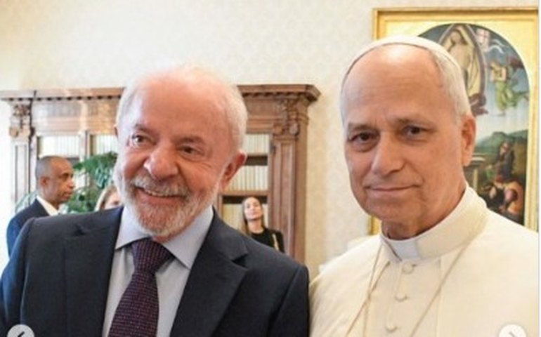 Lula se reúne com Papa Leão XIV e destaca combate à fome e desigualdade em visita ao Vaticano