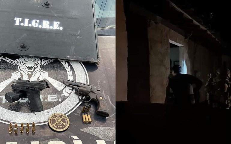 Casal atira contra policiais durante operação e morre baleado em Pindoba