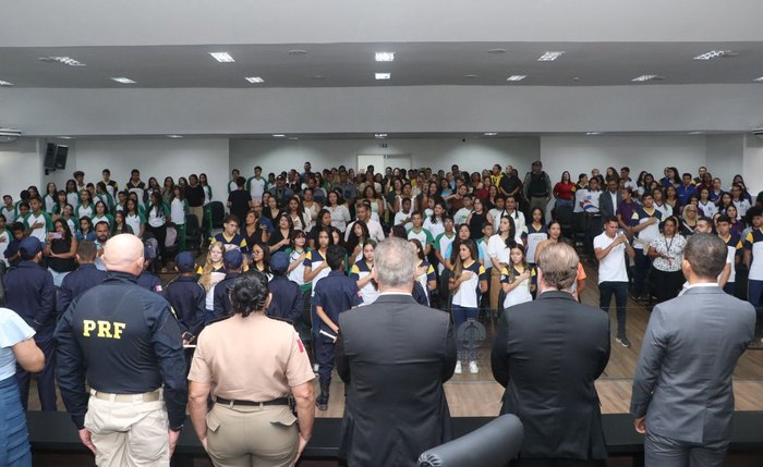Programa de Combate e Prevenção à Violência foi lançado no auditório do Fórum Desembargador Moura Castro