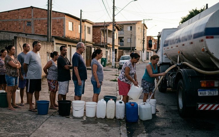 SP e Região Metropolitana têm problema de abastecimento de água após apagão na madrugada