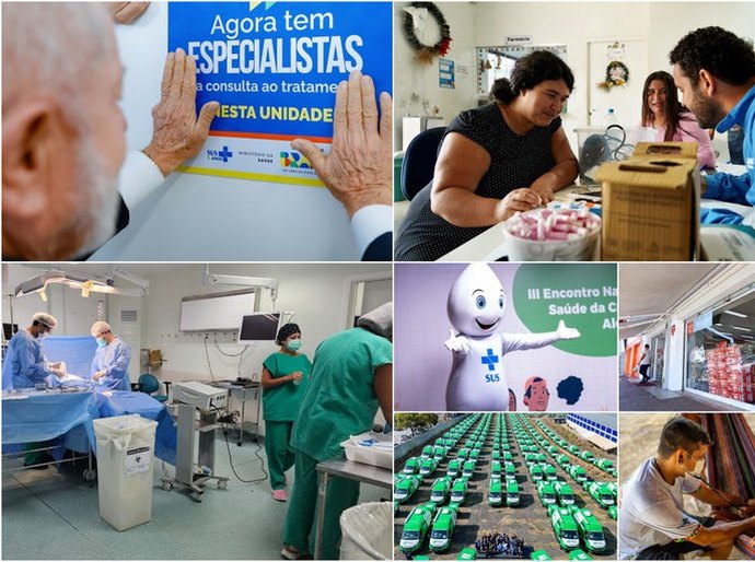 Saúde: SUS fortalecido, atendimento ampliado e combate à desinformação