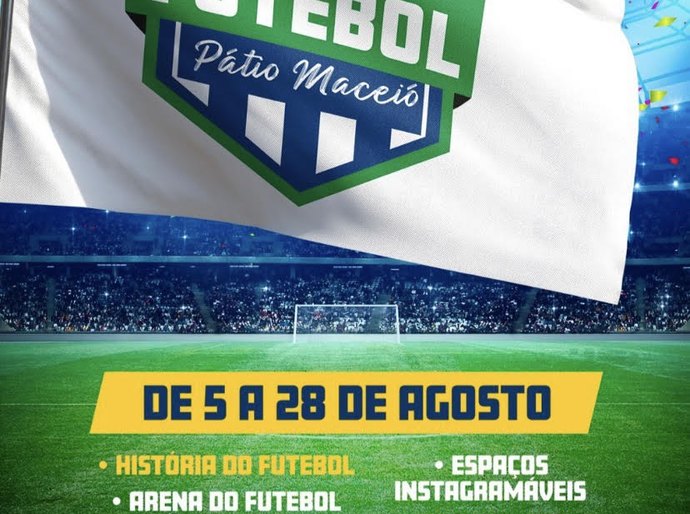 Shopping Pátio Maceió traz a história do futebol para a programação especial de Dia dos Pais