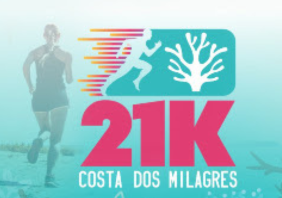 Alagoas recebe a corrida 21K Costa dos Milagres em setembro