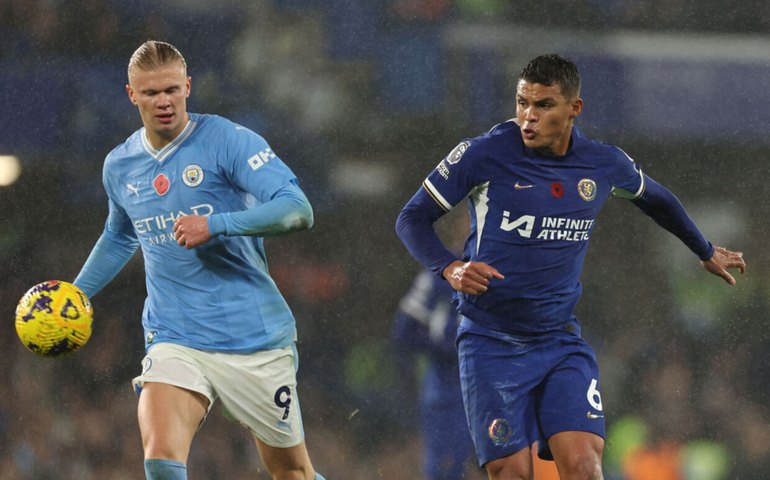 Manchester City sai atrás, mas consegue empatar em casa diante do Chelsea