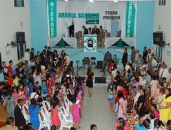 Culto de Missões apresenta cultura da Arábia Saudita aos crentes de Bebedouro