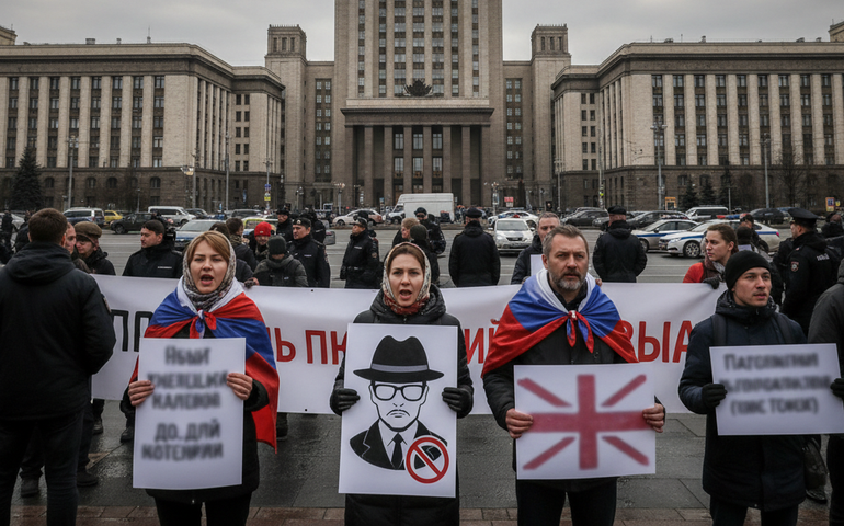 Moscou protesta contra presença de agentes britânicos disfarçados na Rússia