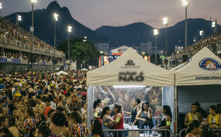 'Não é não'; mulheres terão apoio psicológico e equipes especializadas durante o carnaval de rua 2026 no Rio