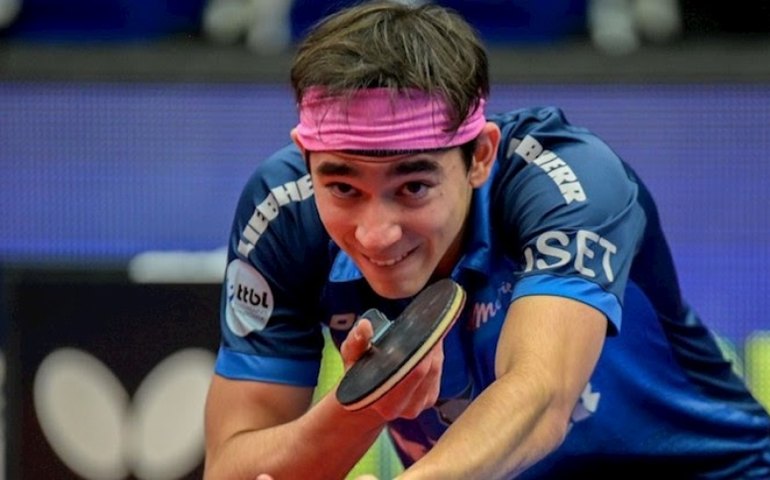 Após 11 dias quarentena, Hugo Calderano volta a treinar na Alemanha