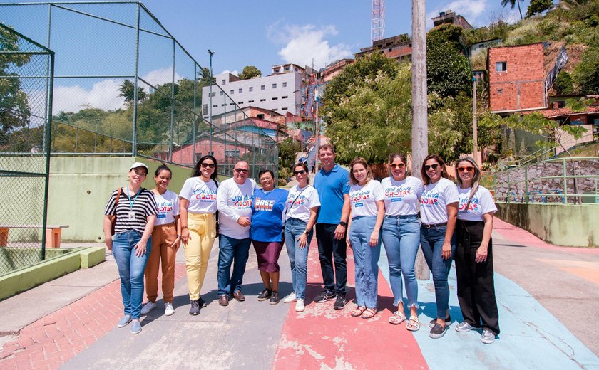 Ong RIOInclui visita em Maceió áreas transformadas pelo programa Vida Nova nas Grotas