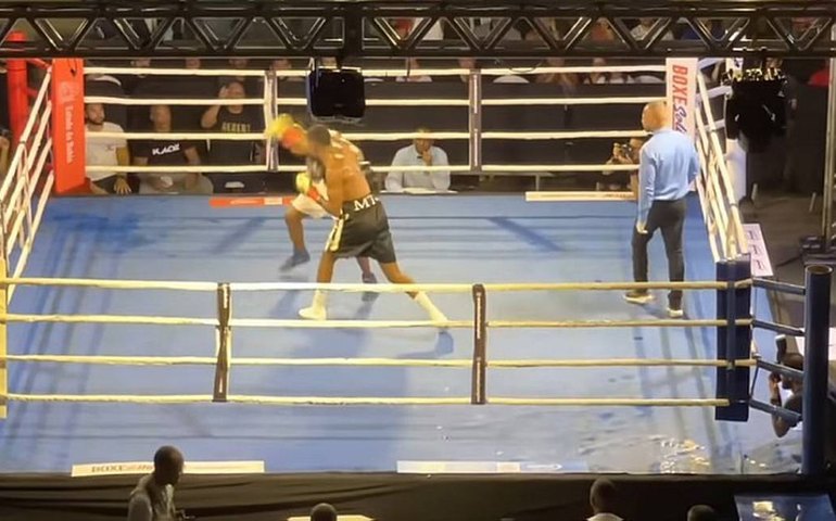 Kalyl Silva, filho de Anderson Silva, estreia no boxe com vitória por nocaute