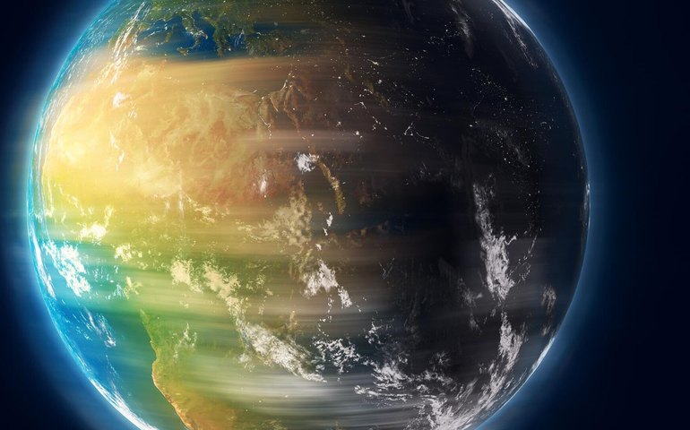 Terra teve um dos dias mais curtos do ano devido à rotação mais acelerada