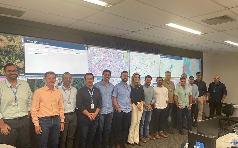 Verde Alagoas participa de comitiva ao Centro Operacional da Sanasa