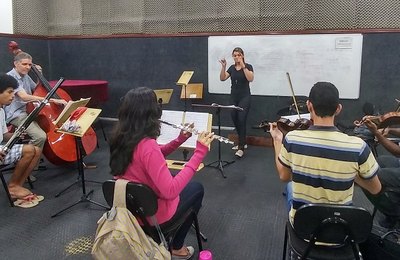 Quinta Sinfônica terá concerto conjunto da Orquestra e do Corufal