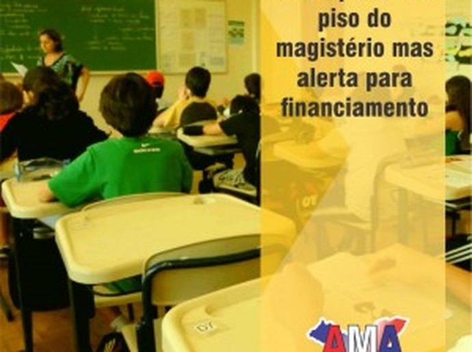 AMA apoia novo piso do magistério mas alerta para financiamento
