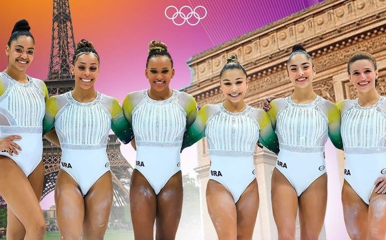 Seleção de ginástica rítmica para Paris-2024 é convocada e 3 brasileiras vão para 2ª olimpíada