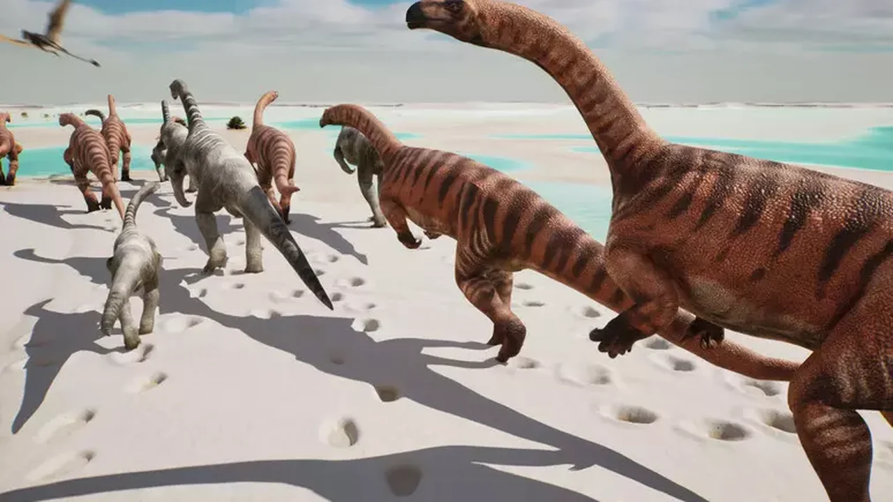'Vale dos dinossauros' com milhares de pegadas é achado nos Alpes da Itália