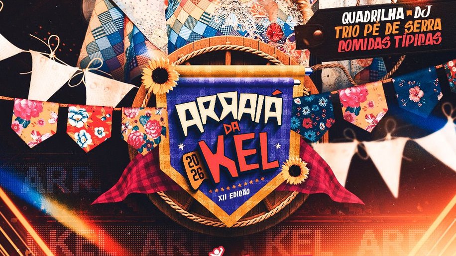 Kel Monalisa: 12ª edição do Arraiá da Kel acontece dia 23 de maio, em Maceió