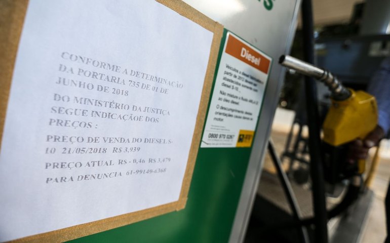 Óleo diesel cai pela 4ª vez em cinco semanas e acumula recuo de 4,5%