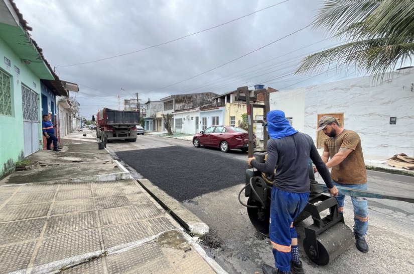 Operação Tapa-Buraco recupera 717 ruas de Maceió no primeiro trimestre de 2026