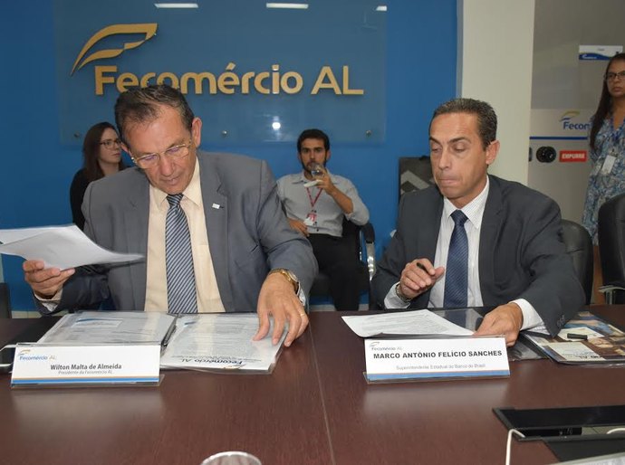 Fecomércio firma convênios com Banco do Brasil e Desenvolve