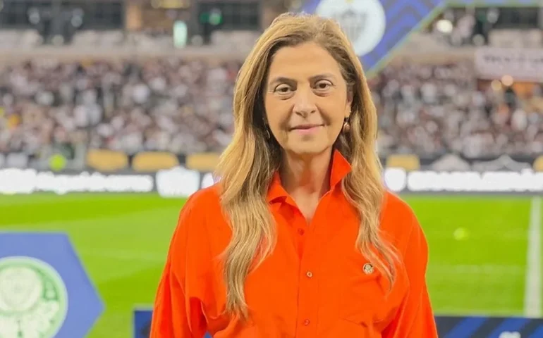 Leila se lança para reeleição no Palmeiras e diz que suas empresas deixarão o clube