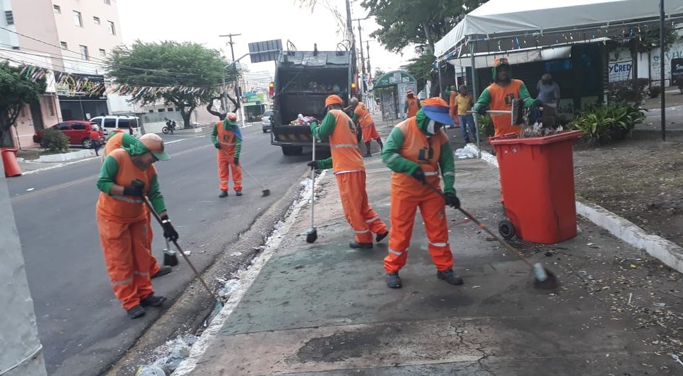 LIMPEZA CARNAVAL ARACAJU / Foto: Ascom/Emsurb