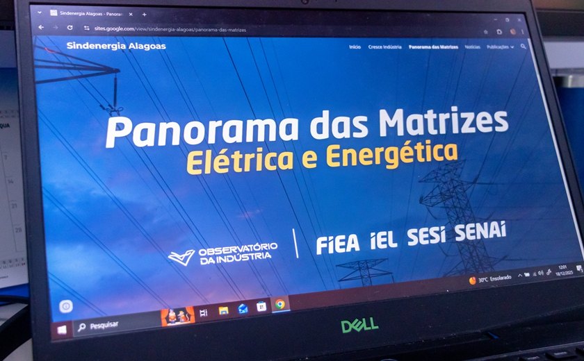 Sindenergia e FIEA lançam plataforma inédita sobre matrizes energética e elétrica