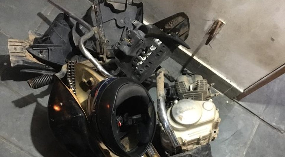 moto desmanche / Foto: Guarnição da Força Tática/6°BPM