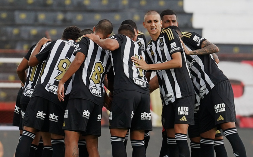 Atlético-MG tem jogador expulso, só empata com Pouso Alegre e continua sem vencer no Mineiro