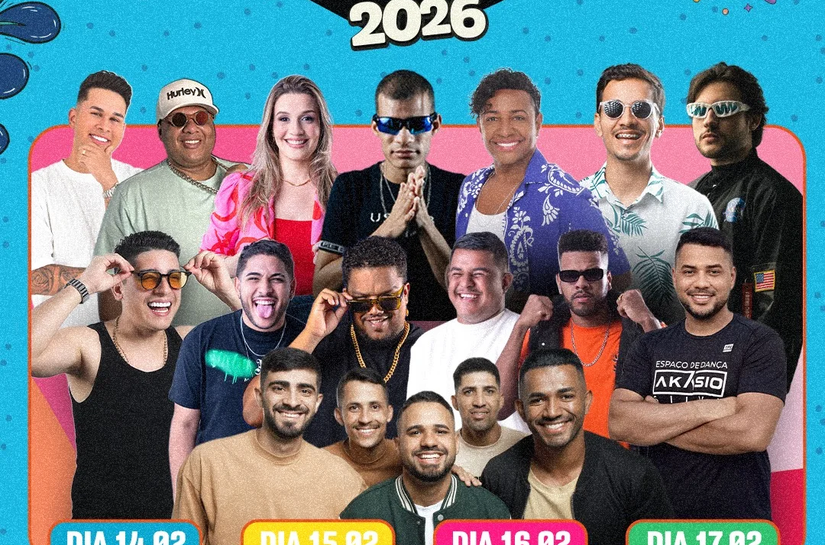 Olho d’Água das Flores divulga atrações do Carnaval do Povo