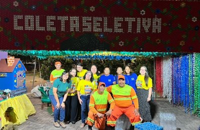 Alurb coleta mais de 200 quilos de recicláveis no Festival Sabores de Alagoas