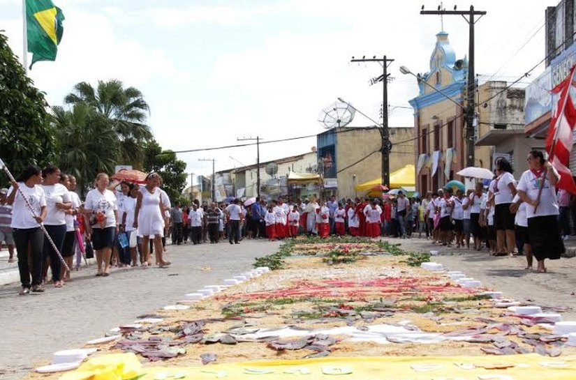 Campo Alegre realizará 33ª tradicional procissão do tapete Corpus Christi