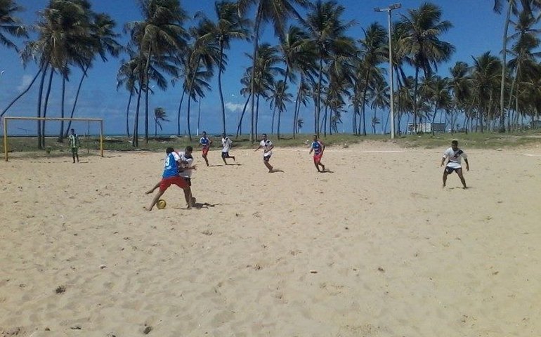 Campeonato de Beach Soccer começa neste domingo em Jequiá da Praia