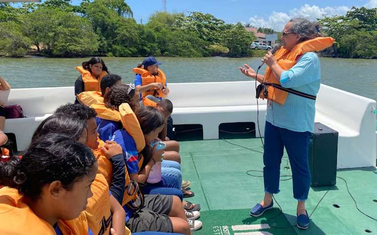 IMA retoma projeto Barco Escola e leva educação ambiental para estudantes de Marechal Deodoro