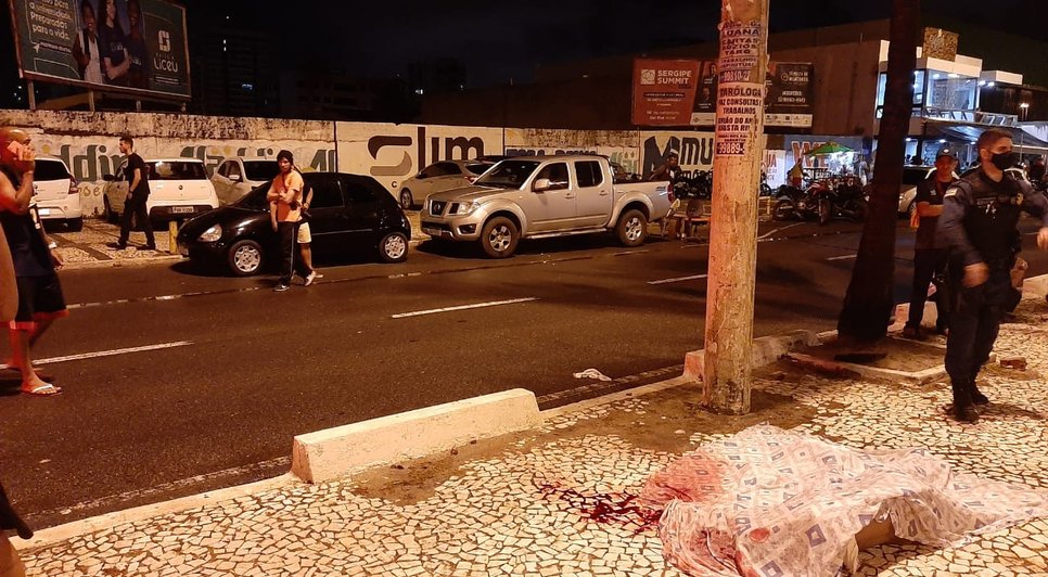 Jovem morre após ser atropelado na Orla de Aracaju / Foto: Divulgação/CPTran