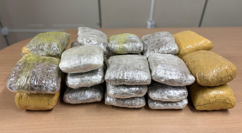 Apreensão de drogas  / Foto: SSP