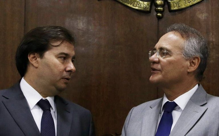 Renan e Maia querem reverter decisão de Fux sobre pacote anticorrupção