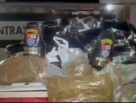 Homem é preso com R$ 400 mil em maconha armazenada dentro de casa em Marechal Deodoro