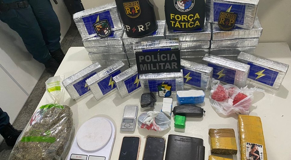 Homem é preso com mais de 30 kg de drogas em casa na Grande Aracaju / Foto: Foto: Polícia Militar/SE
